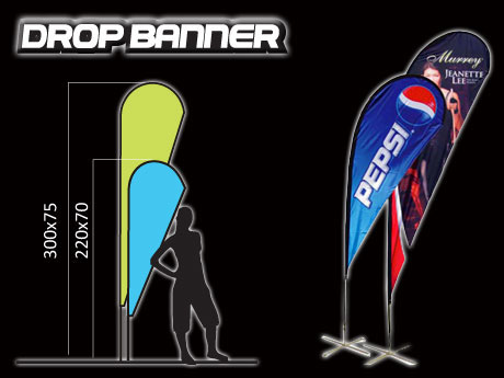 drop banner